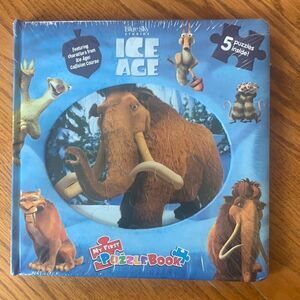 Jigsaw Puzzle Book Ice Age Collision Course Hard Cover